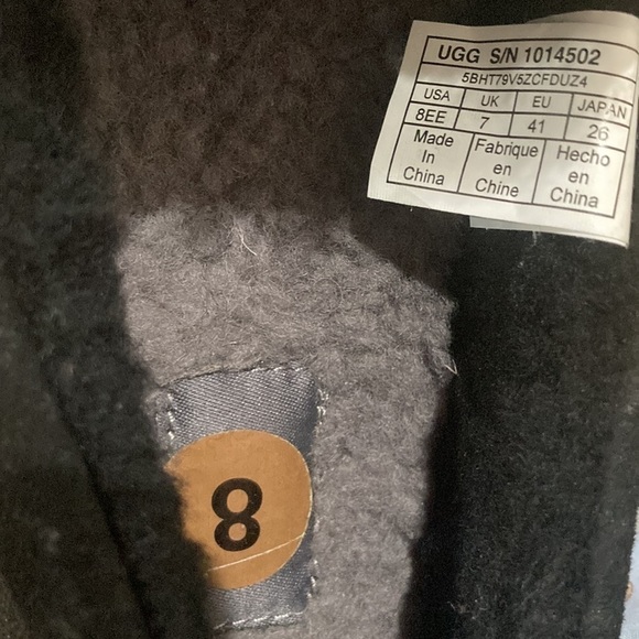 𝅺ugg Henrick Bomber Driving Shoes Men Size 8 EE Slip On Loafers 1014502 - NEW - Picture 4 of 5